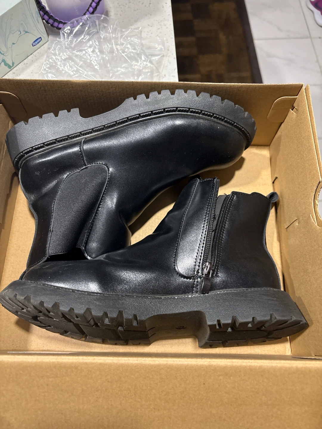 Black Ankle Boots - photo 2
