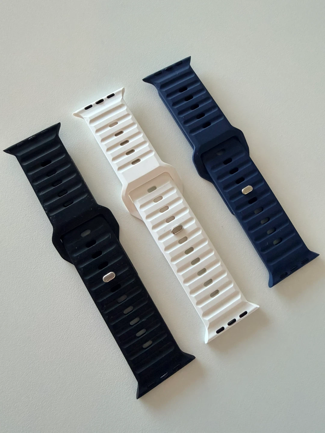 Apple Watch Compatible Silicone Bands - Set of 3