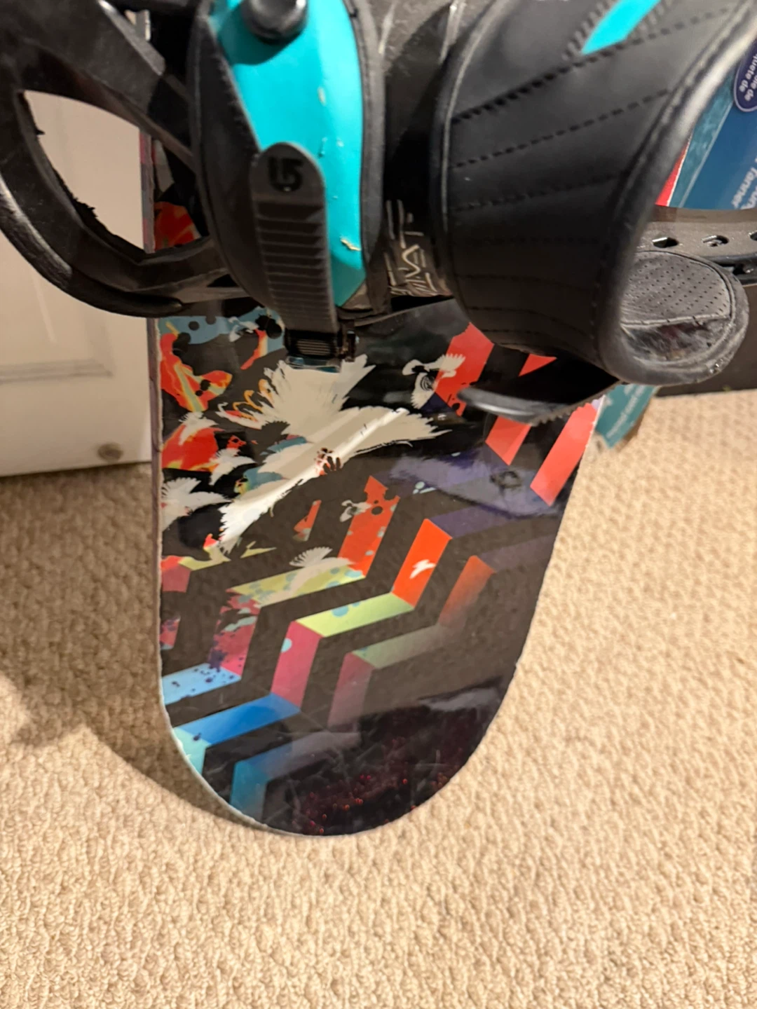 Burton Snowboard with Stiletto Bindings 150 cm - photo 5