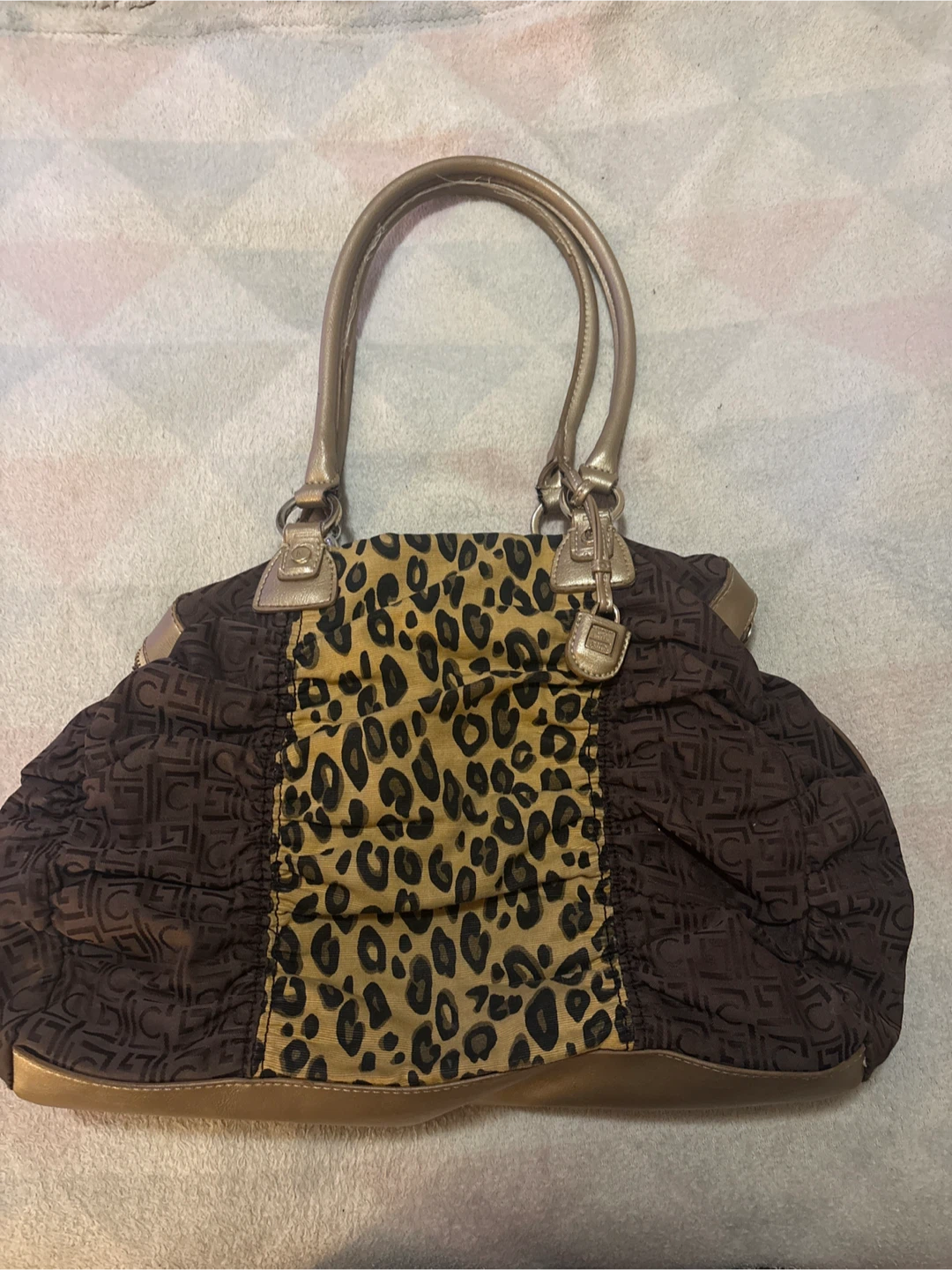 Vintage Liz Claiborne animal print handbag