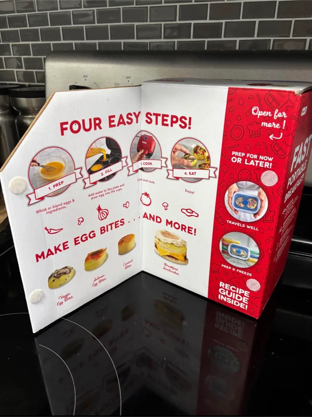 New, Dash Deluxe Egg Bite Maker - photo 2