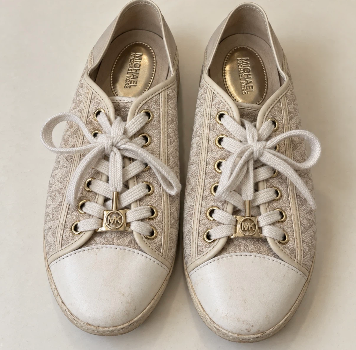 Michael Kors Logo Sneakers Size 9