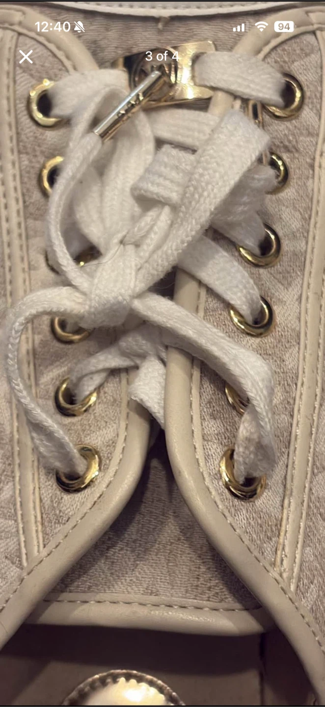 Michael Kors Logo Sneakers Size 9 - photo 4