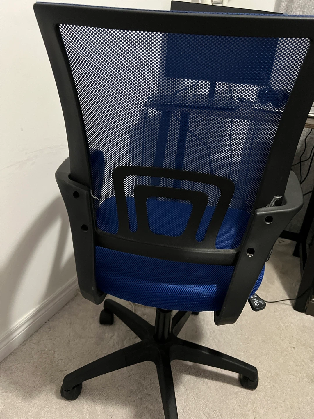 Blue Mesh Office Chair - photo 2