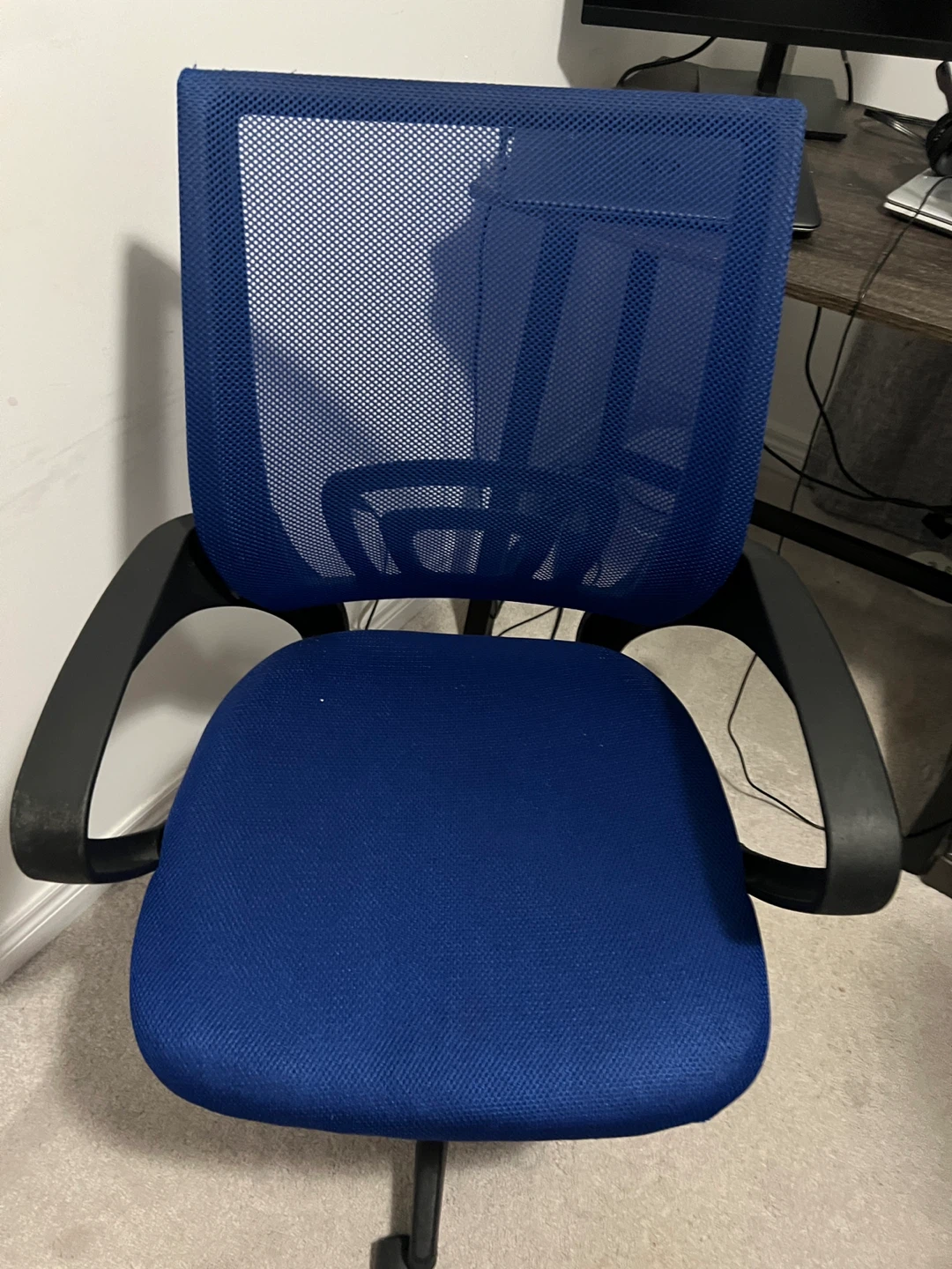 Blue Mesh Office Chair - photo 3