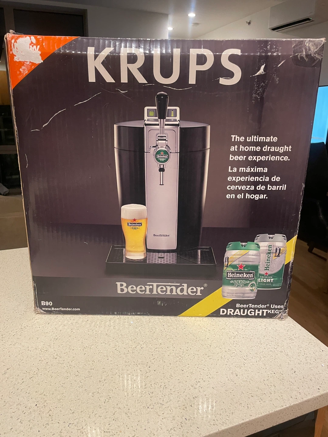 Krups BeerTender B90 Home Draught Beer System
