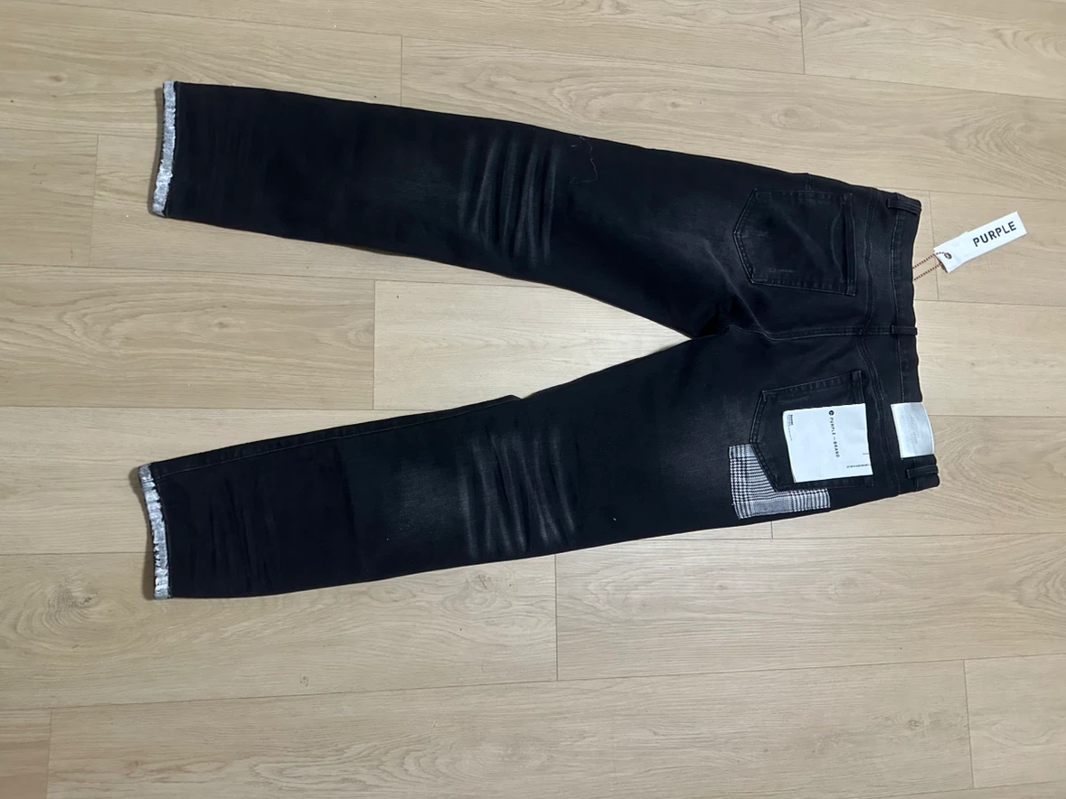 Purple Brand Distressed Denim Jeans(  only black) - photo 3