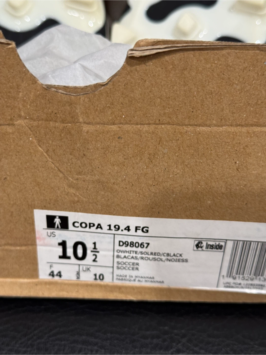 Adidas Copa 19.4 FG Soccer Cleats Size 10.5 - photo 3
