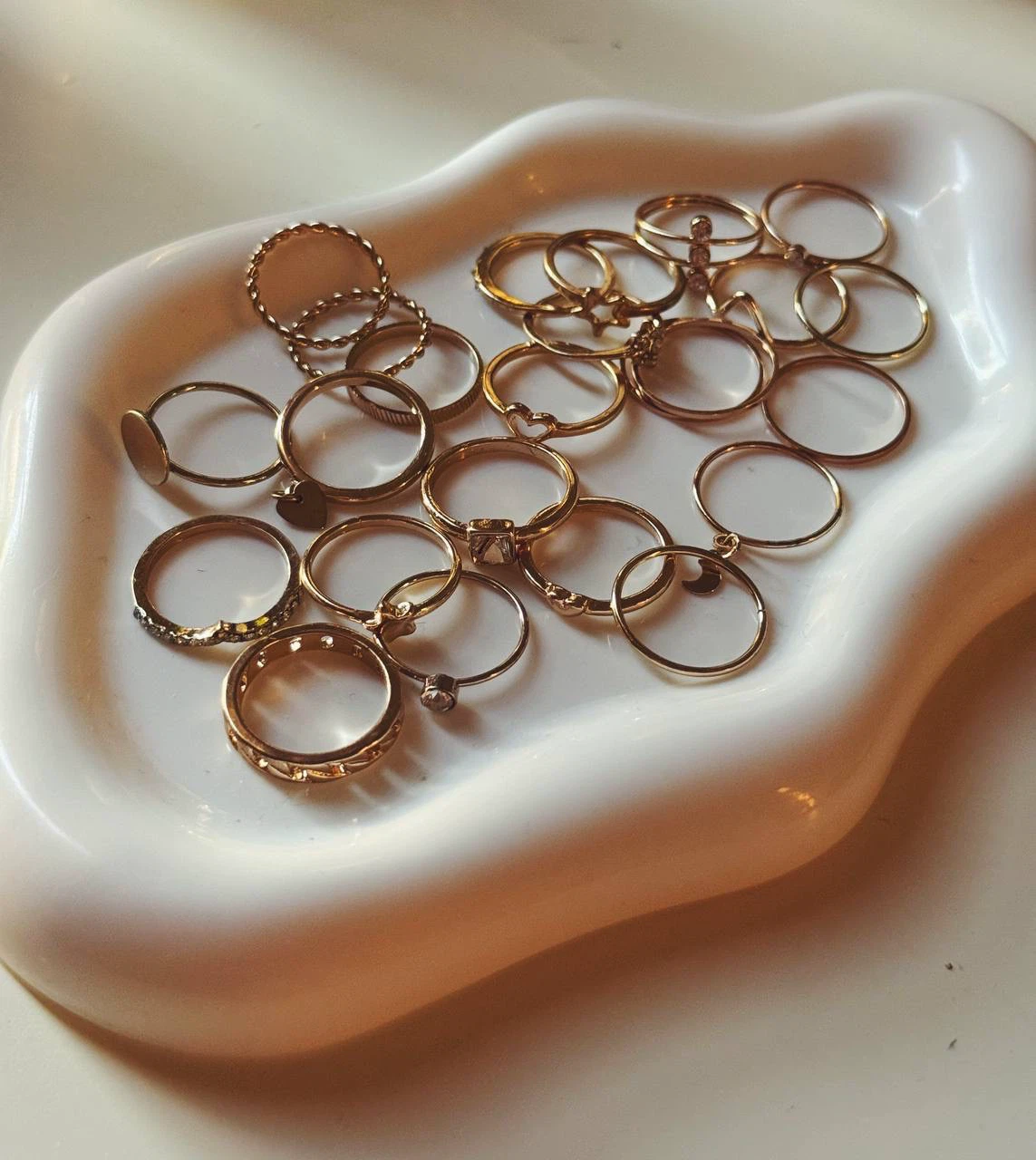 24 New Rings Set – Mixed Styles