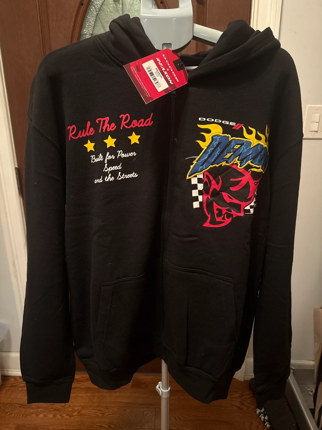 Dodge x Reason Demon Full Zip Hoodie