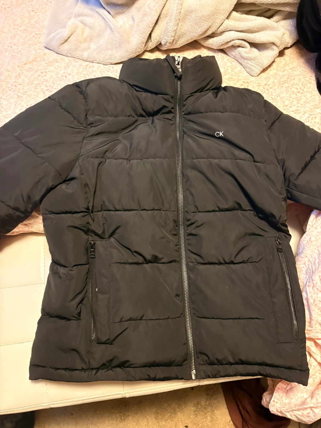Calvin Klein Black Puffer Jacket
