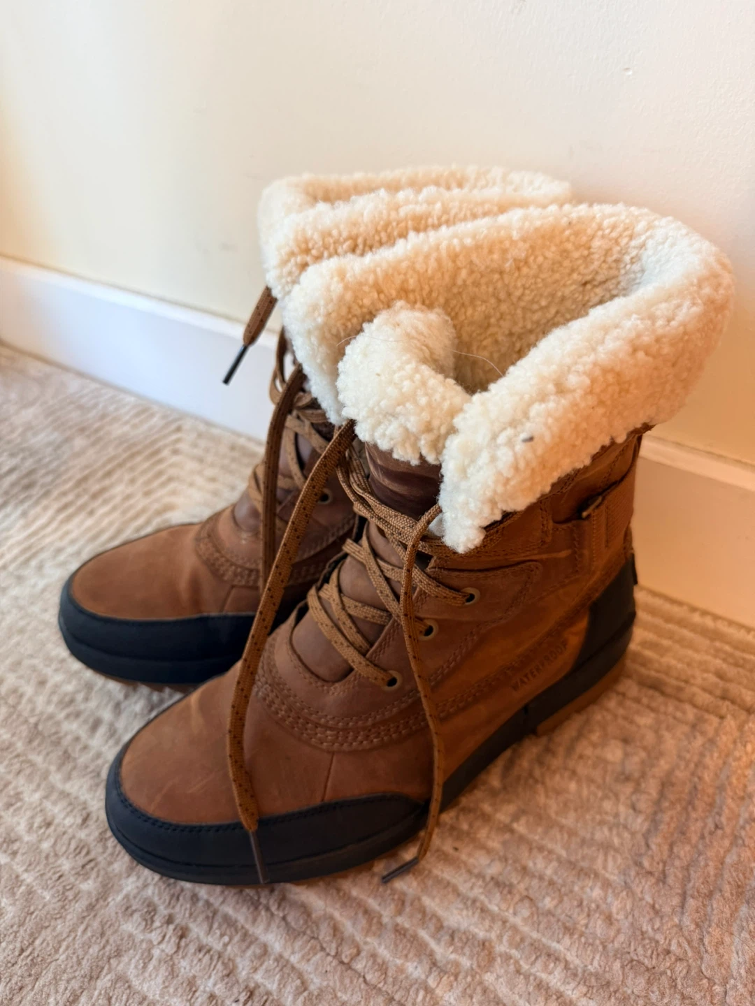 Sorel Waterproof Brown Boot size 40
