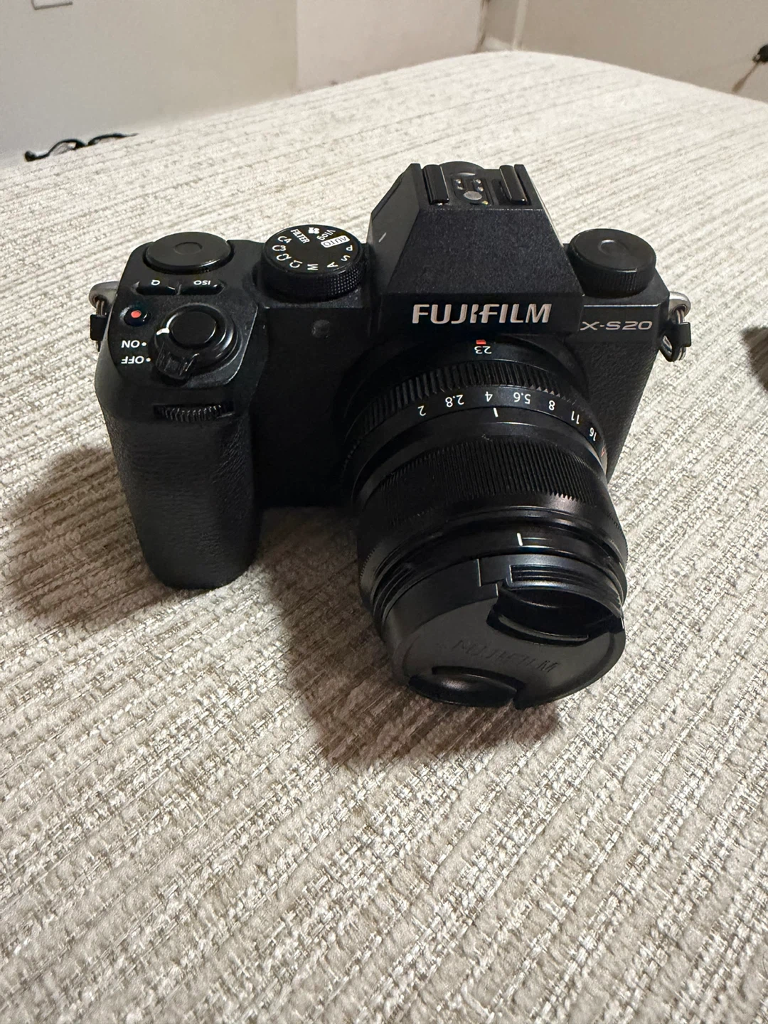 Fujifilm X-S20 Mirrorless + Fujinon XF 23mm F2 R WR Lens Bundle