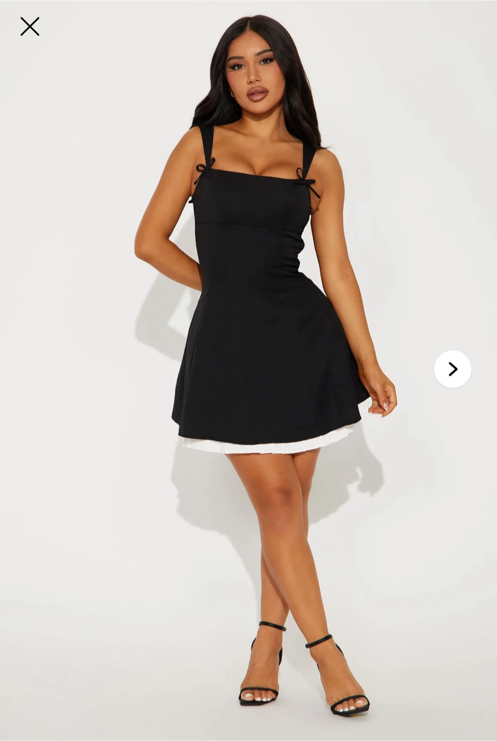 Black and white dress - photo 3