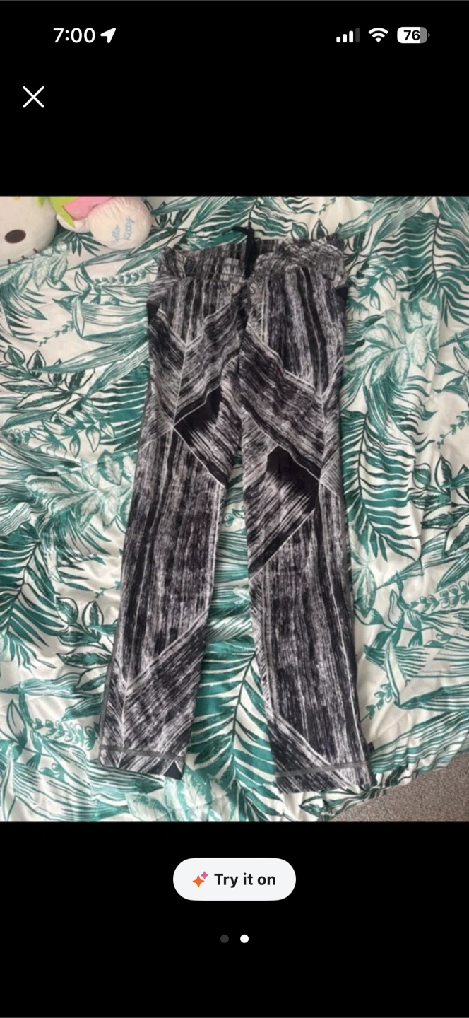 Lululemon Athletica Patterned Leggings Size 4 - photo 2
