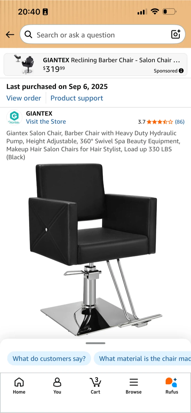 Almost-New Complete Home Salon Starter Package