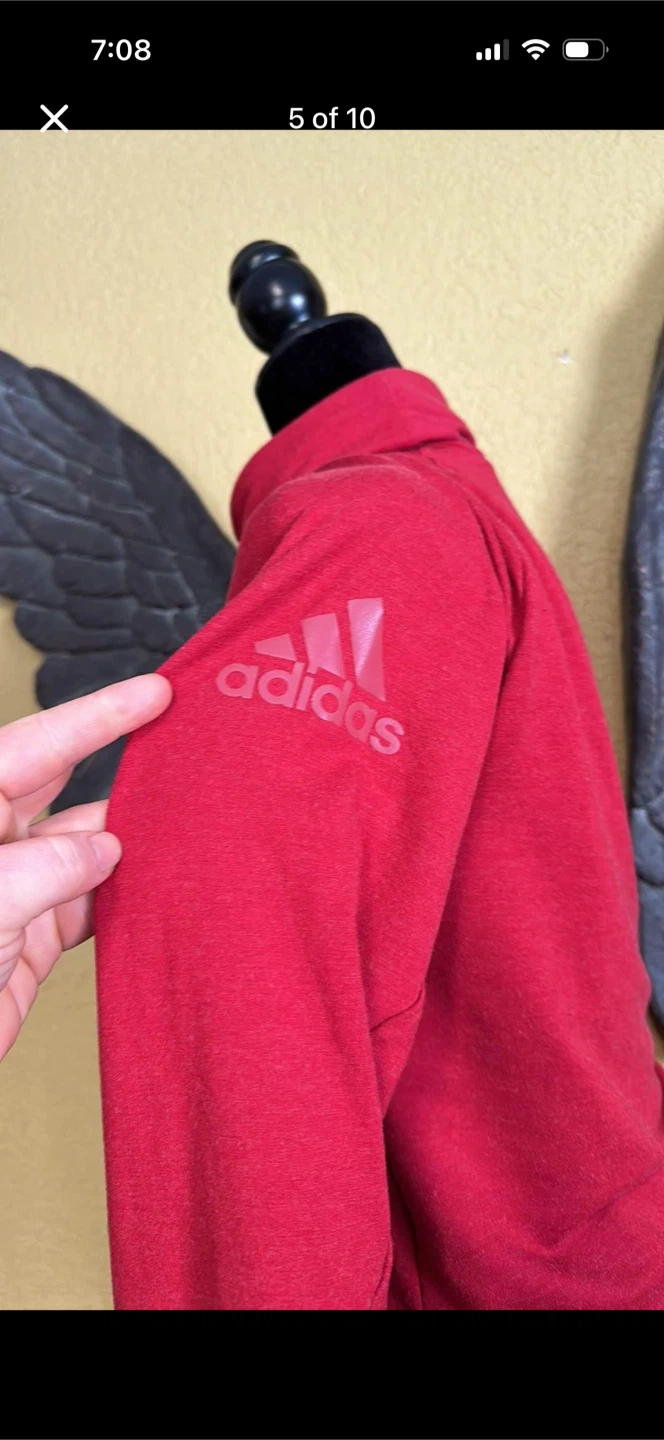 Adidas Cowl Neck Pull Over Sweater - photo 5