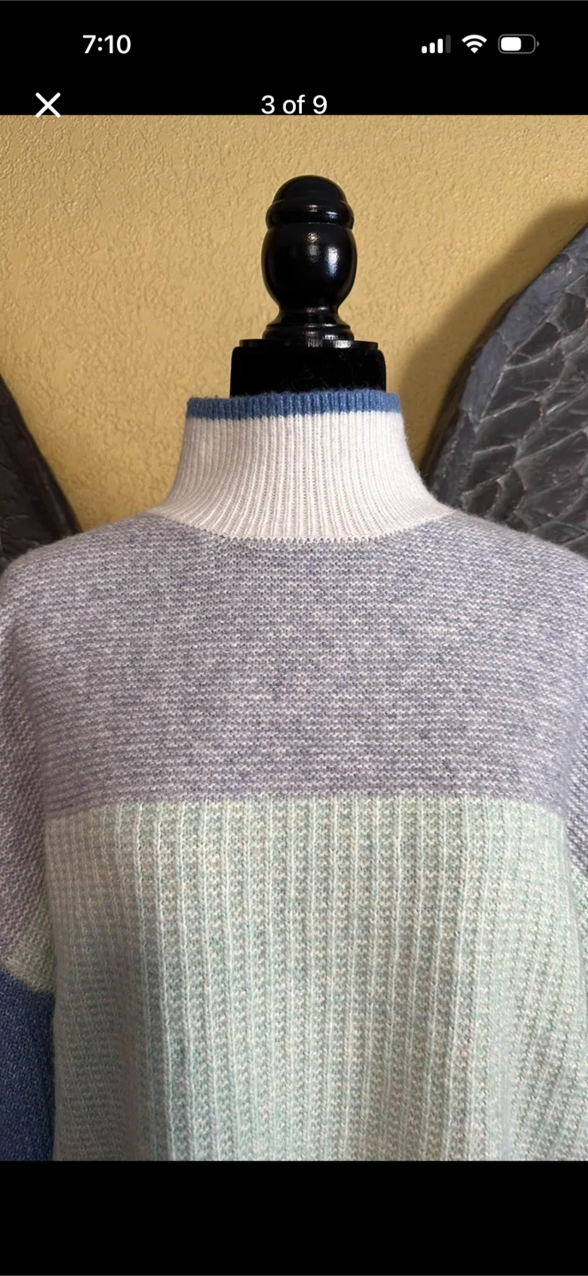 George Oversized Knit with Wool Turtleneck Sweater - photo 3