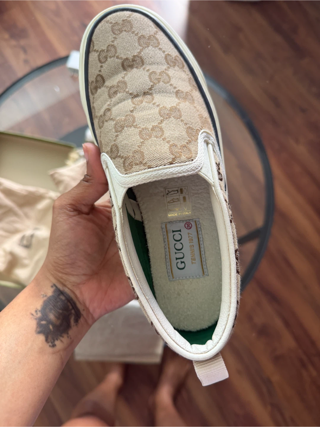 Gucci Tennis 1977 Slip-on Sneakers