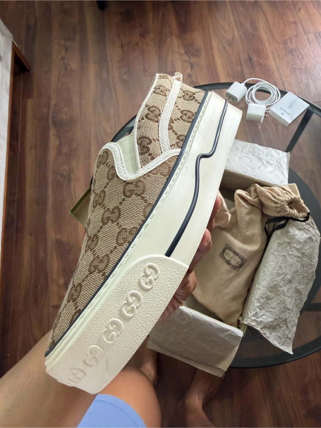 Gucci Tennis 1977 Slip-on Sneakers - photo 2
