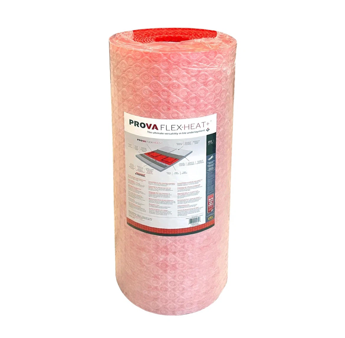 PROVA FLEX-HEAT+ Heated Floor Uncoupling Membrane – 161 Sq Ft
