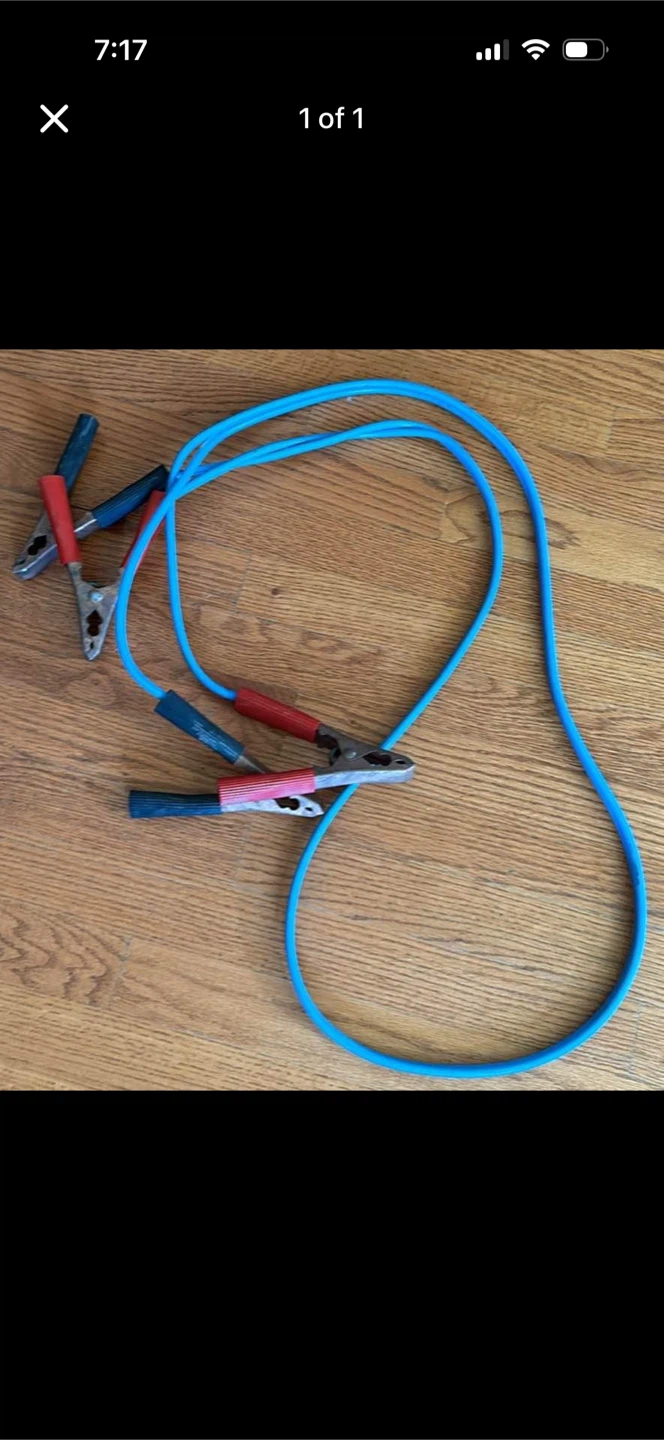 8ft booster cables