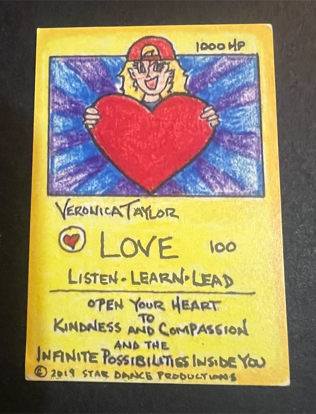 2019 Veronica Taylor Love Trading Card (Authentic)