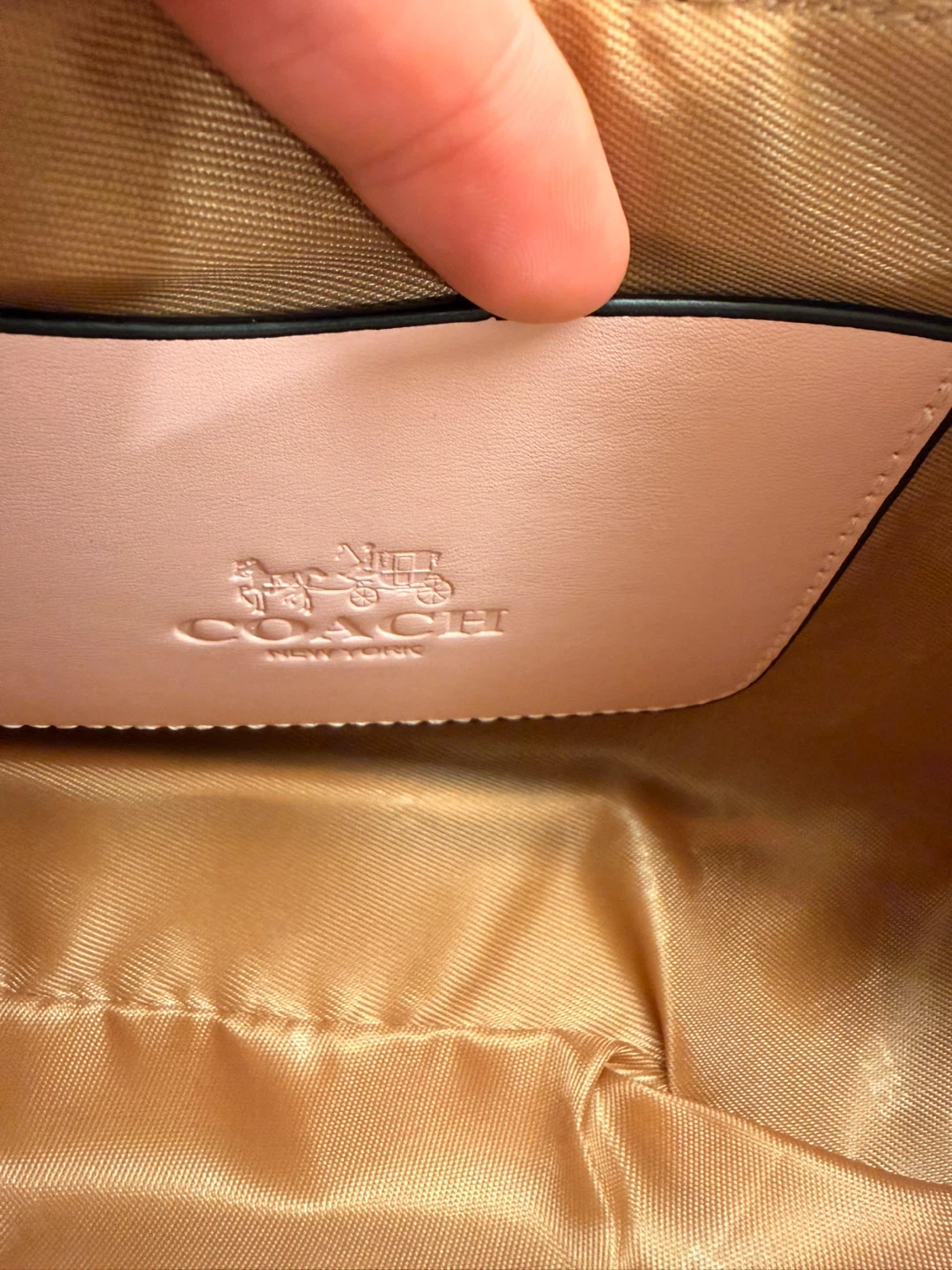 Coach Pink Signature Shoulder Bag - photo 5