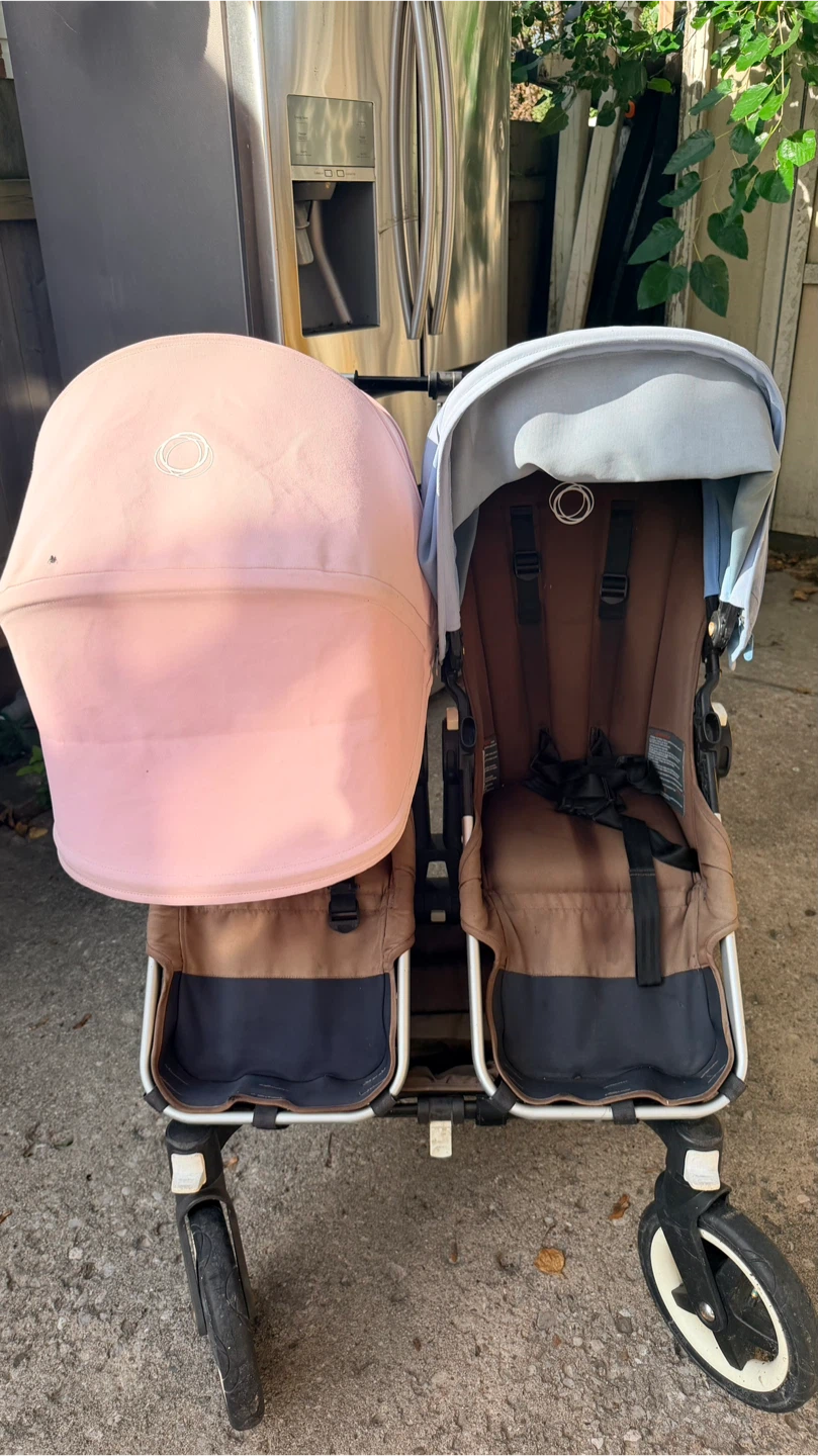 Twin stroller bugaboo donkey