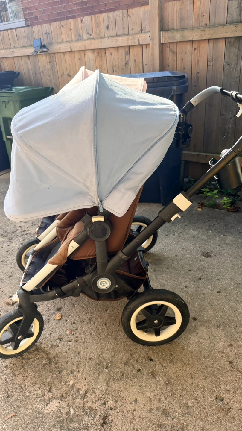 Twin stroller bugaboo donkey - photo 5