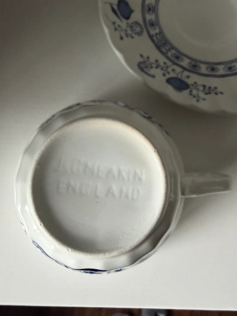 J&G Meakin Blue Nordic Teacup and Saucer - photo 3