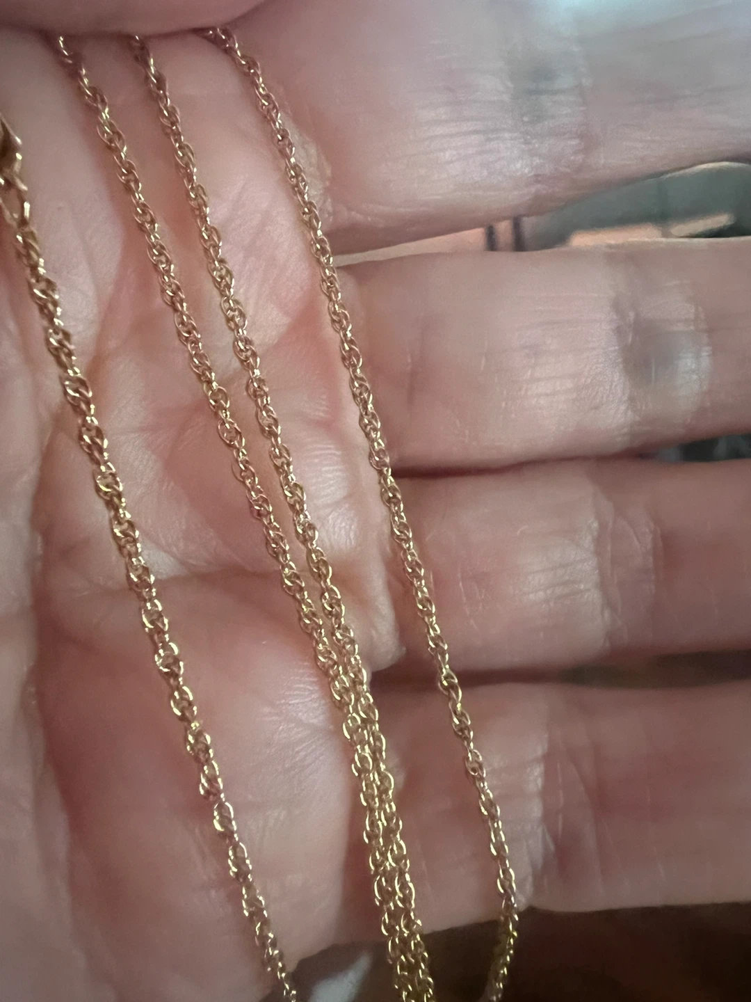 14K Gold plated Chain Necklace
