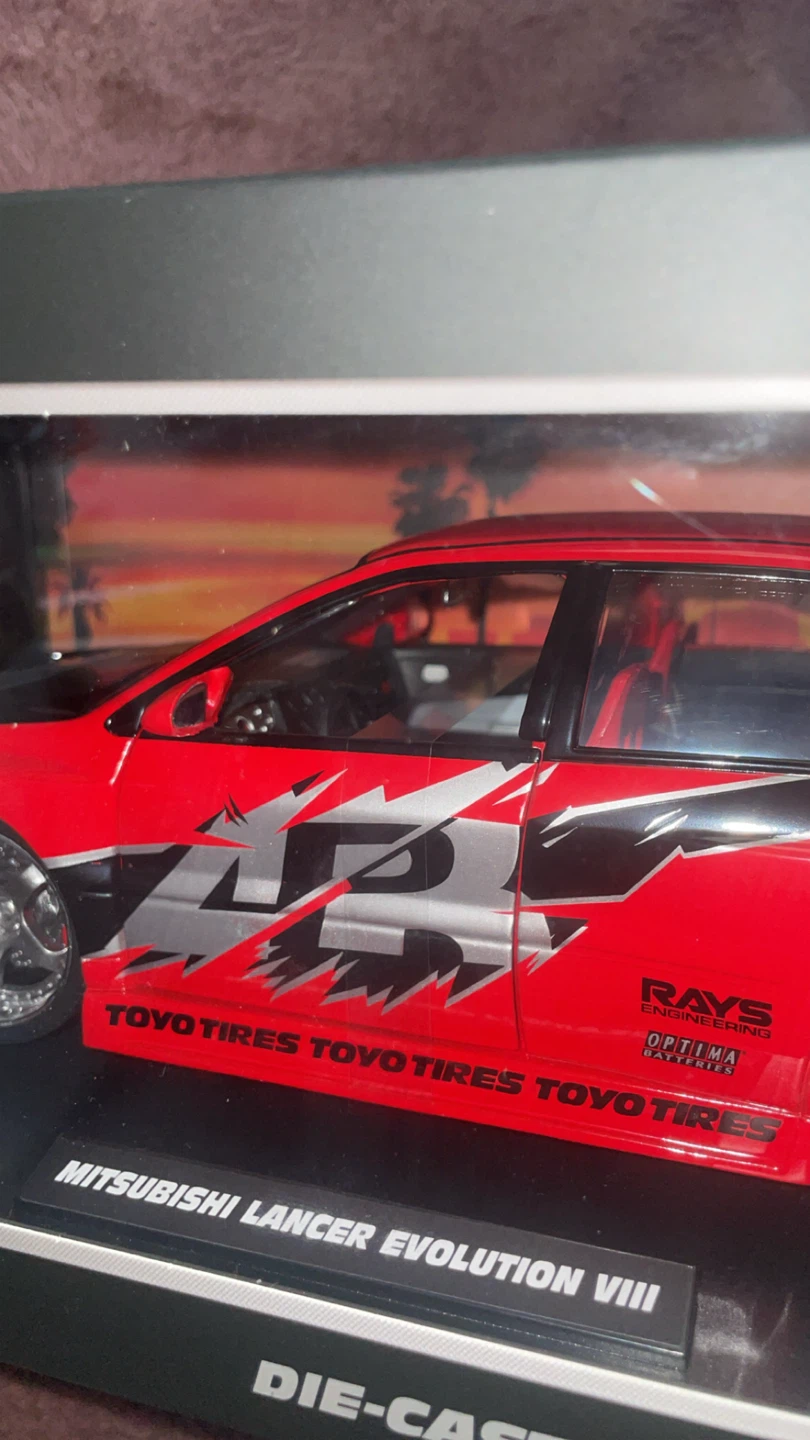 1/18 scale Fast & Furious Mitsubishi Lancer evo 50$ - photo 5