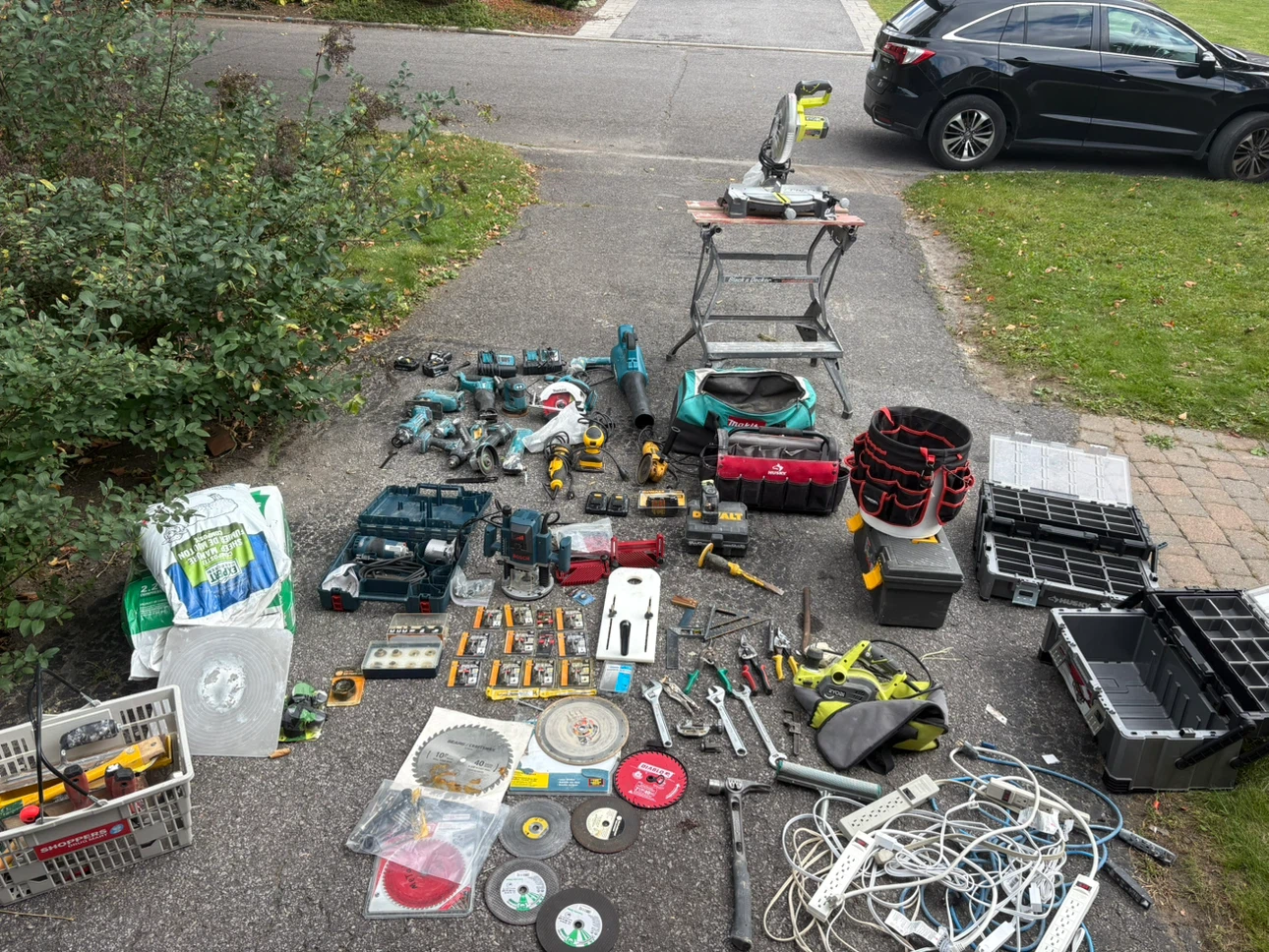 Assorted Power Tools and Hand Tools Collection