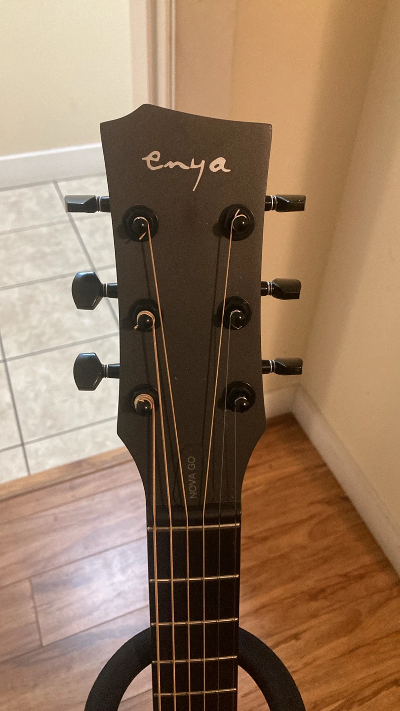 Enya Nova go carbon fibre electric acoustic guitar - photo 2