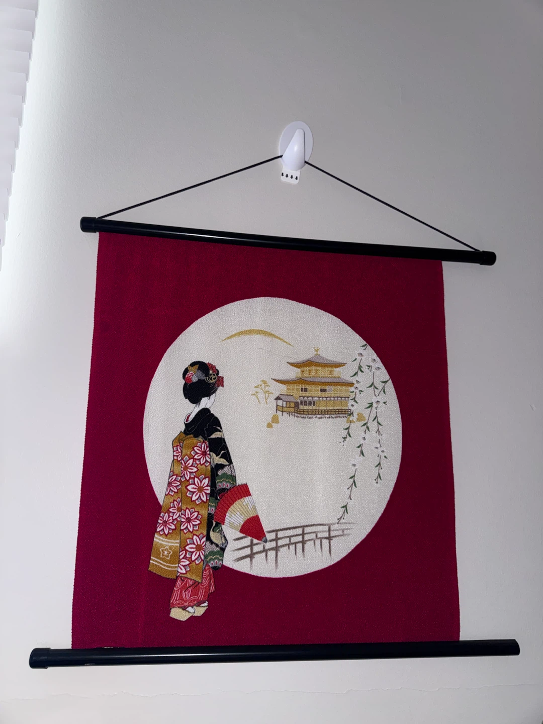 Japanese Geisha Wall Tapestry