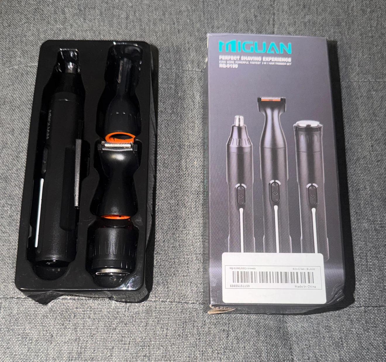 Miguan 4-in-1 Hair Trimmer Set