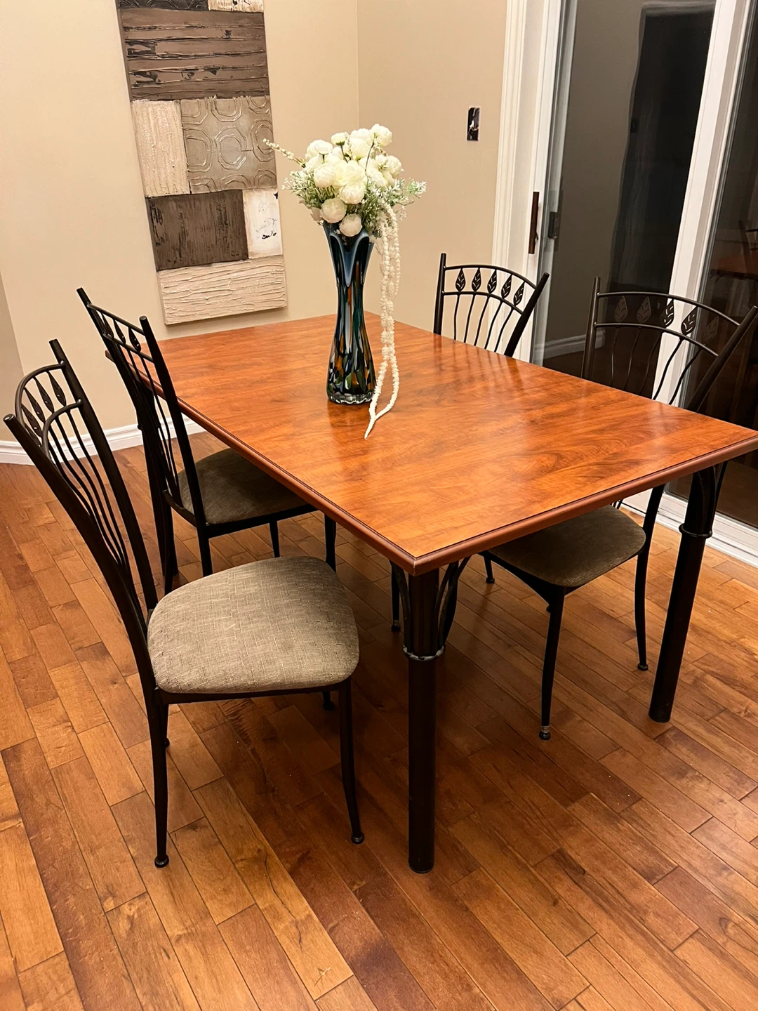 Dining table set with 4 chairs - photo 2