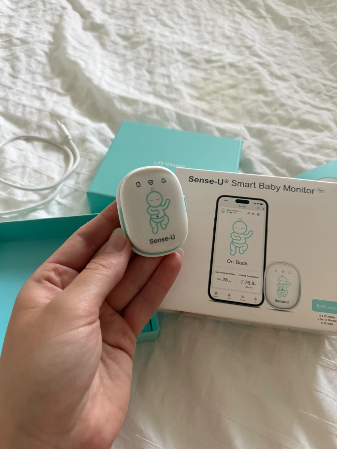 Baby Breathing Movement & Sleep Position Monitor - photo 2