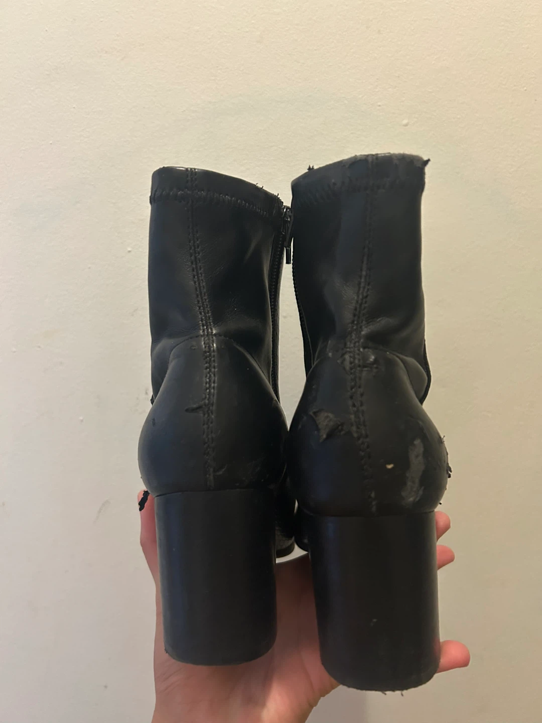 Aldo Black Heeled Ankle Boots - photo 2