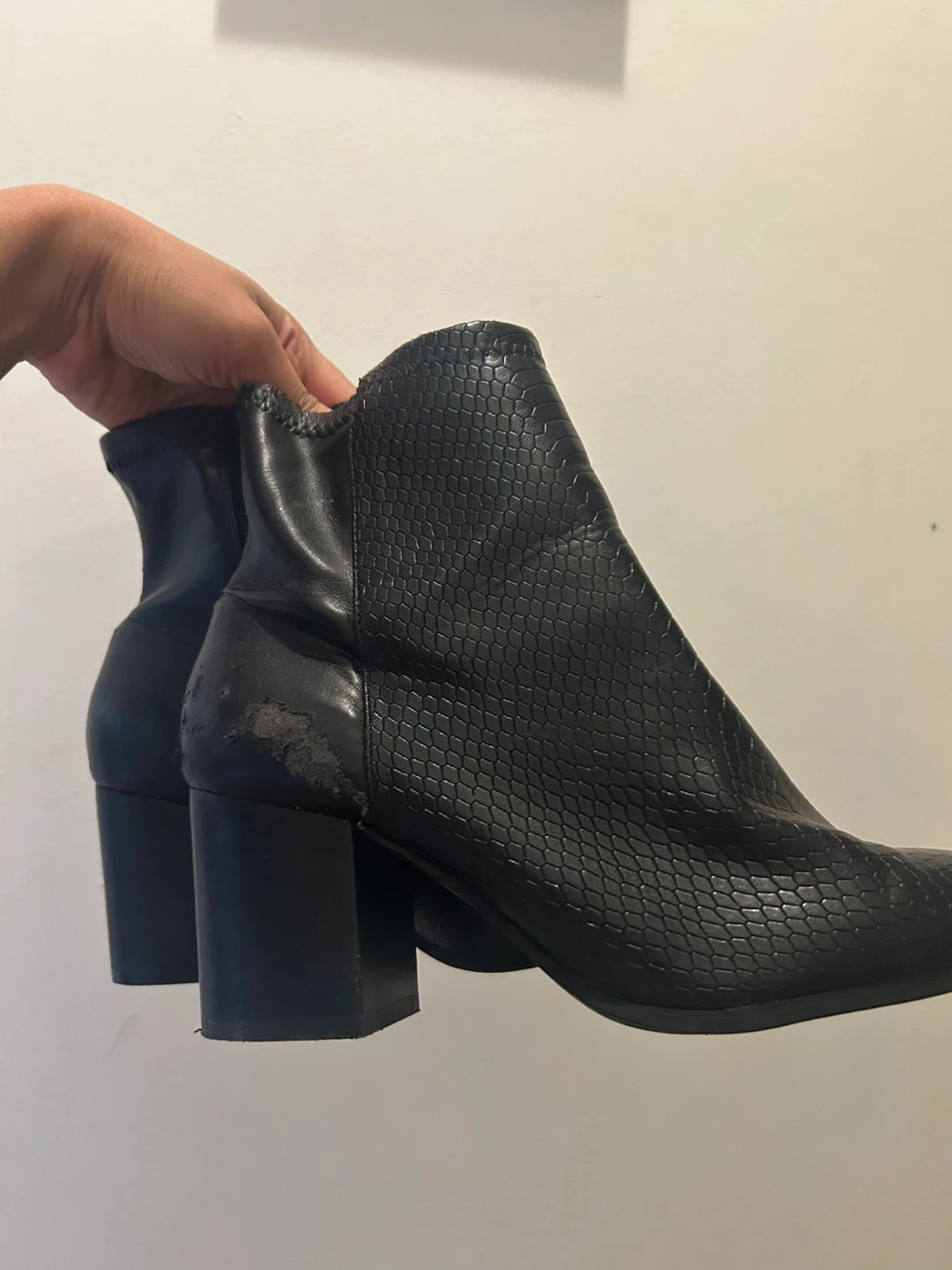 Aldo Black Heeled Ankle Boots - photo 3