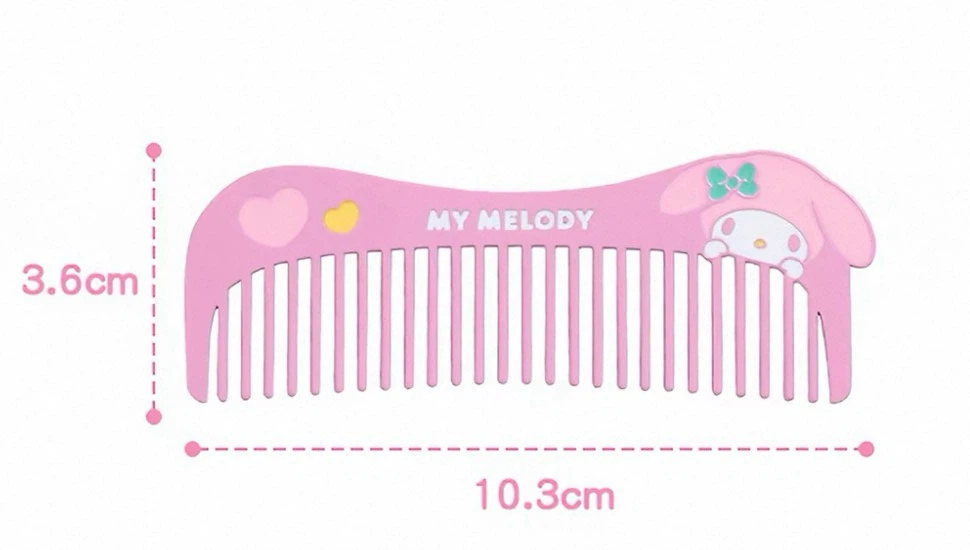 Sanrio My Melody Mini Flat Hair Comb