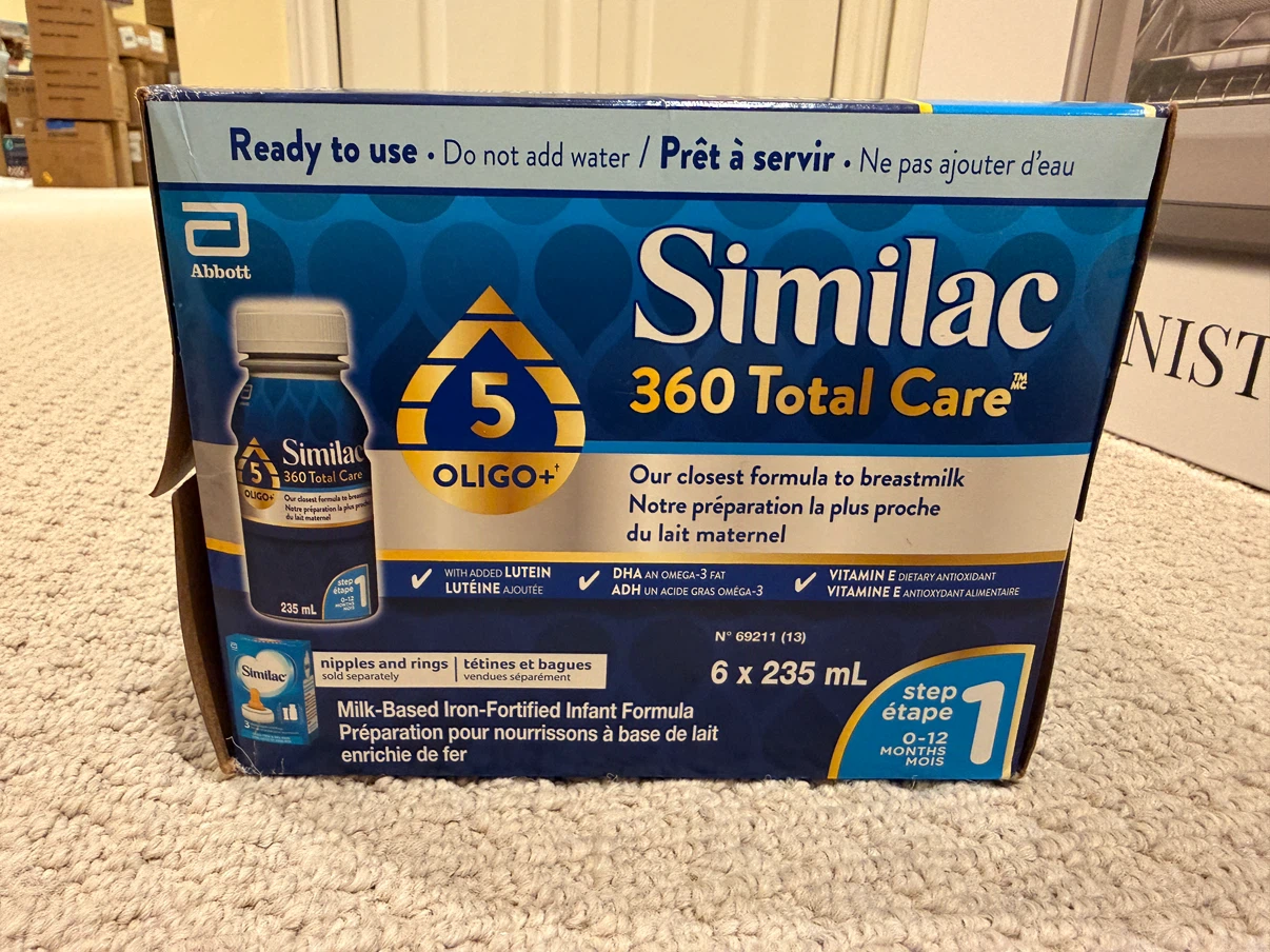 Similac 360 Total Care Step 1 Infant Formula (6 x 235 mL)