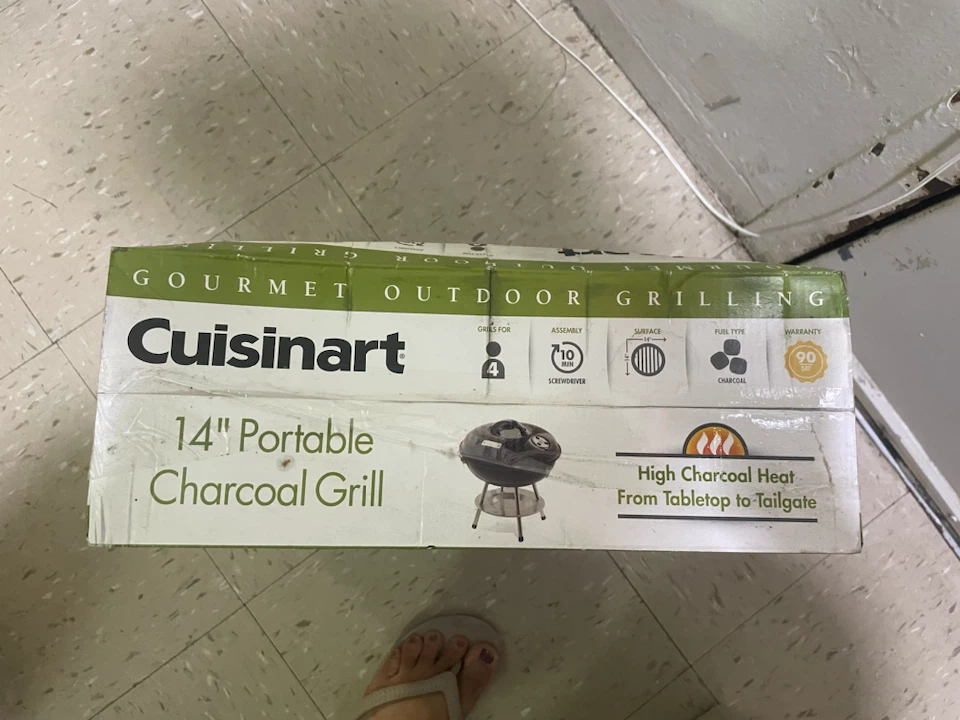 Cuisinart 14-inch Portable Charcoal Grill - photo 3