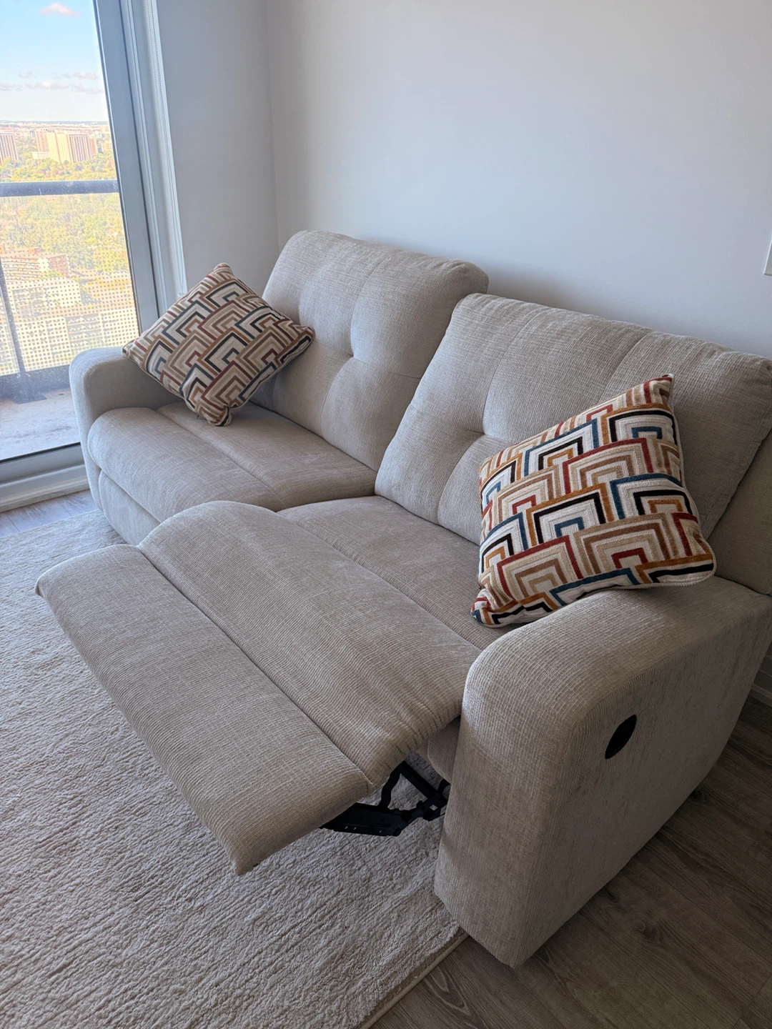 Ashley Dual Reclining Couch - 10/10 condition - photo 2