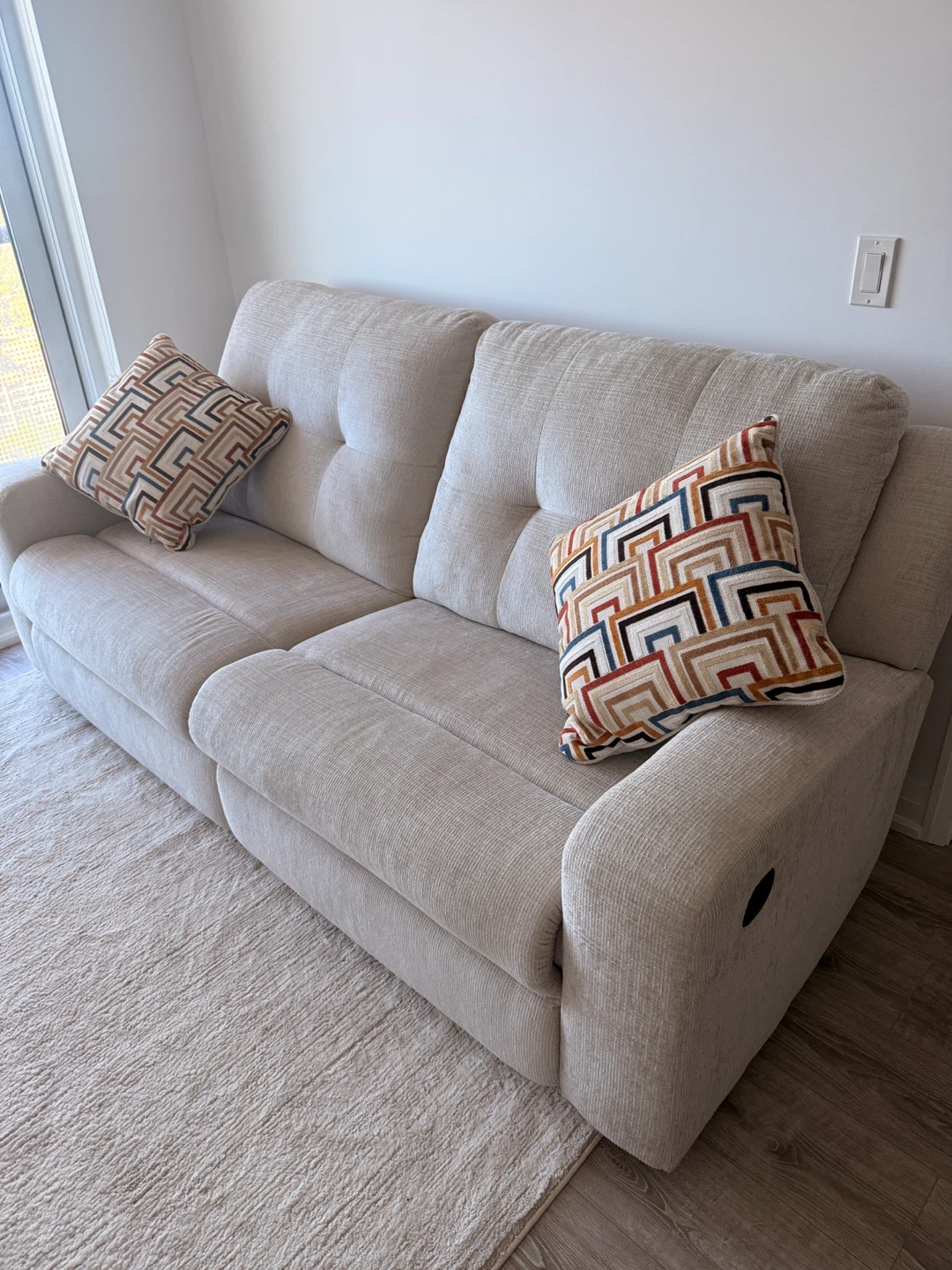 Ashley Dual Reclining Couch - 10/10 condition - photo 3
