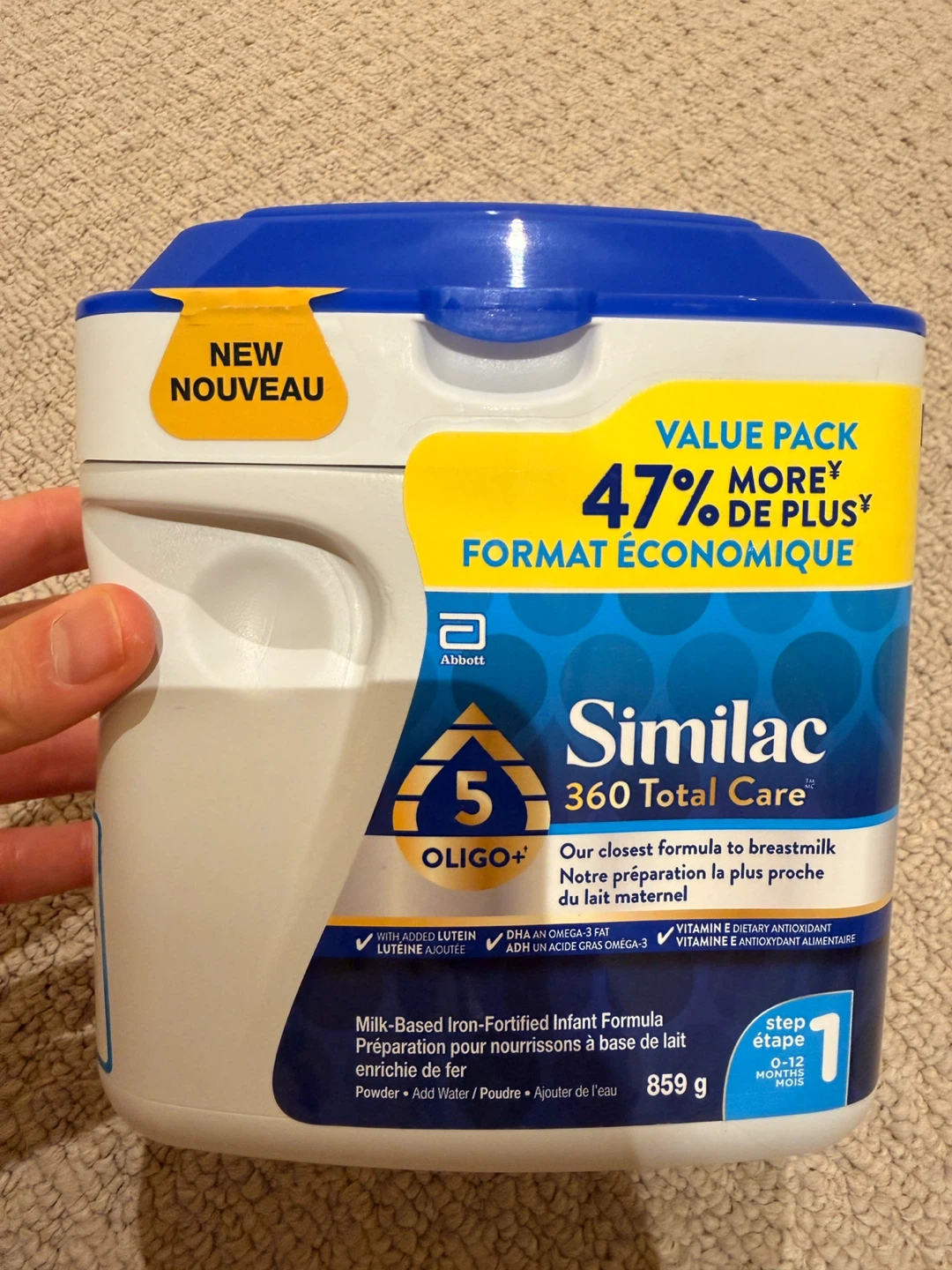 Similac 360 Total Care Step 1 Infant Formula