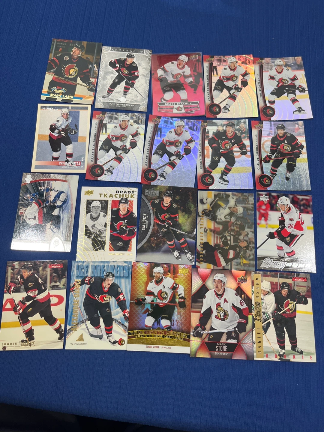 Ottawa Senators Hockey Cards Bulk Lot - Modern & Vintage