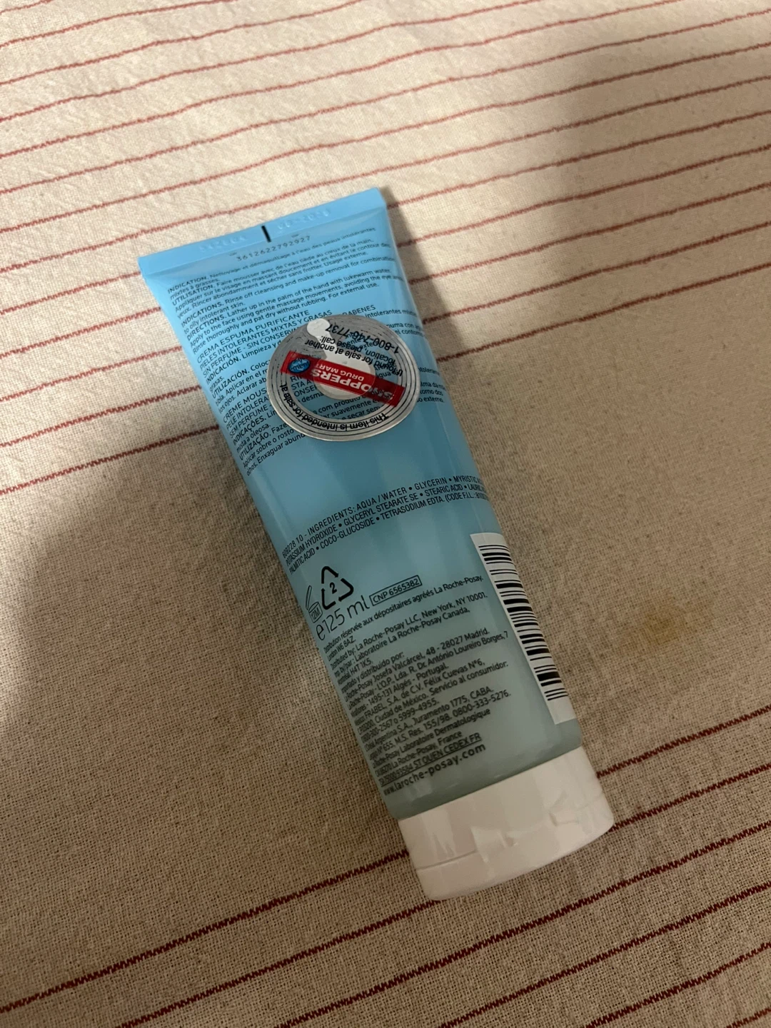 La Roche-Posay Toleriane Purifying Foaming Cream 125ml - photo 2