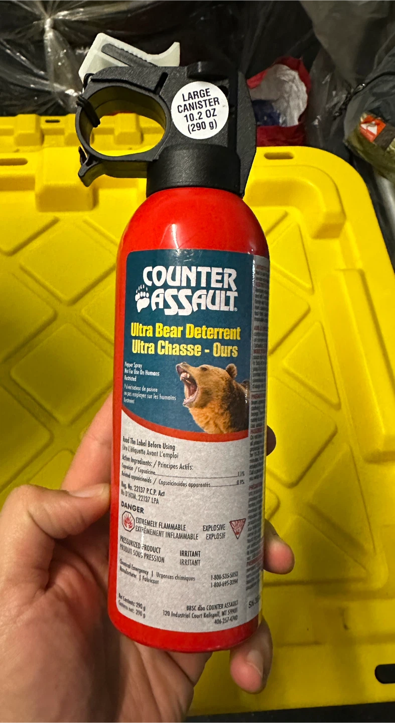 Bear Deterrent Spray 290g (Never used / Sealed)